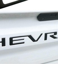 Tailgate Letters Compatible with Silverado 2019 2020 2021 2022 2023 2024 2025 20