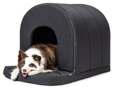 PELZIN Orthopedic Dog House Waterproof Cooling Bed Porch Large 35x22