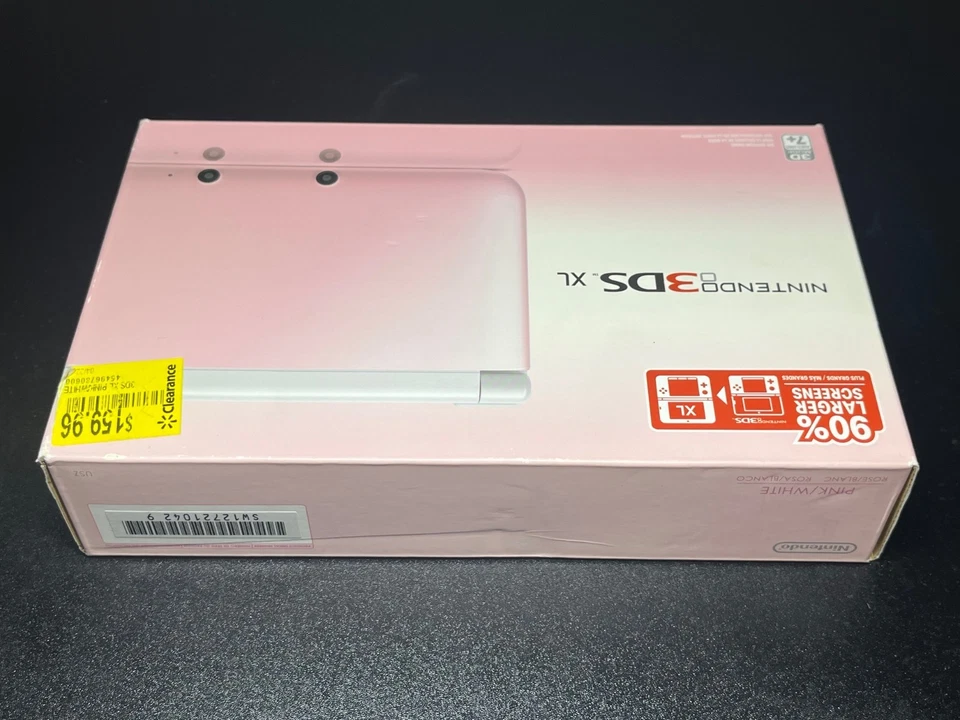 Nintendo 3DS XL Pink / White🔥RARE🔥Brand New Sealed Console System Handheld A23 - Image 2 of 4