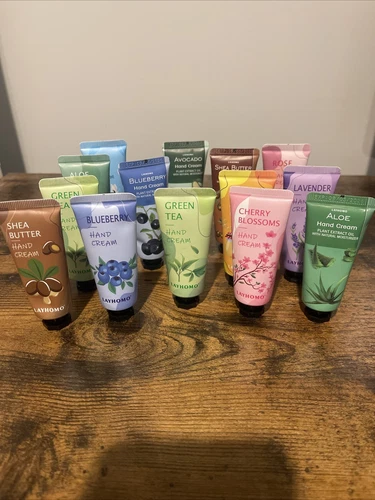 14 Variety Pack Layhomo Hand Cream Moisturizer Travel Size 20g Scented Lotions