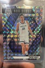 2024-25 Panini Mosaic - NBA Debut Zach Edey #251 Silver Prizm (RC)