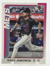 2025 Topps Update #US74 Travis Jankowski VINTAGE STOCK /99 New York Mets