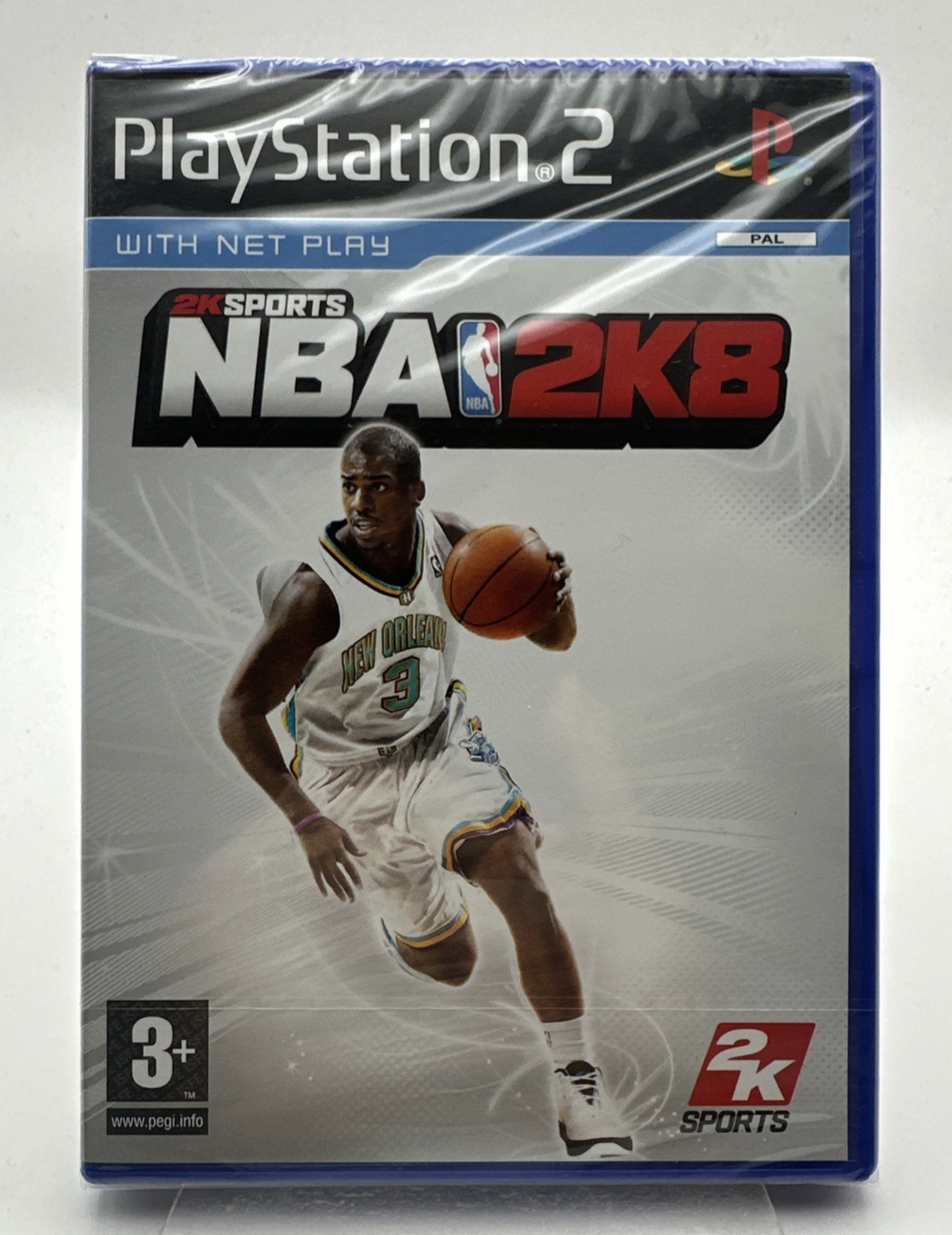 PS2 NBA 2K8, New And Factory Sealed *Clear Tearstrip*