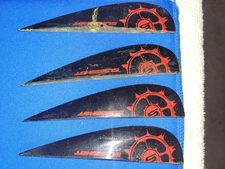 SLINGSHOT , kiteboarding, fins, fiberglass fins,  water sports Lot 0f 4