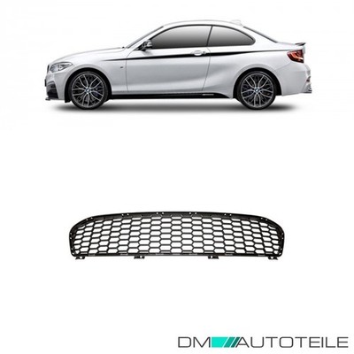 Stoßstangen Gitter vorne mitte für BMW 2er Coupe 2 Cabriolet M2 F22 2015-2017
