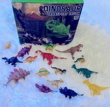 NEW Dinosaur Transport Truck w/ 16 Toy Dinosaurs to Play