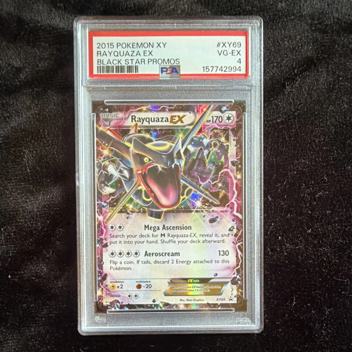 Rayquaza Pokémon TCG Professional Sports Authenticator (PSA