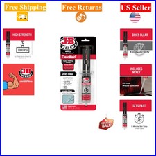 ClearWeld 5 Min Epoxy for Tile Glass Wood 14ml Syringe