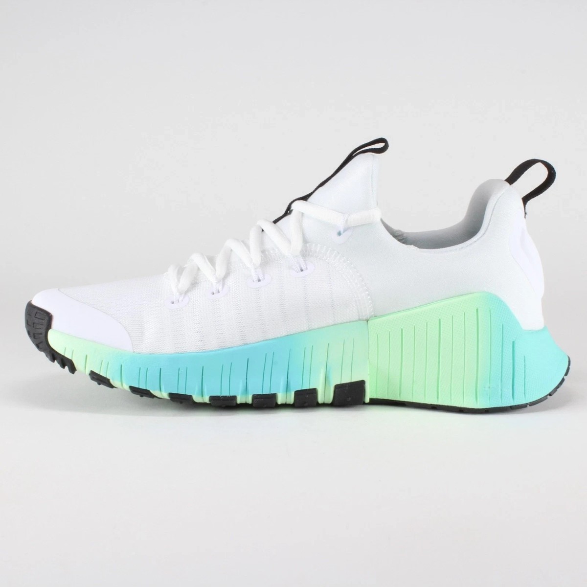 Nike Free Metcon 6 Women's Multi Size White/Black-Metallic Silver