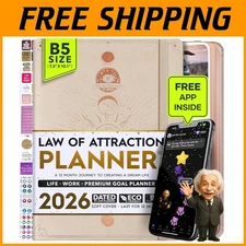2026 Law of Attraction Planner | Weekly & Monthly Organizer