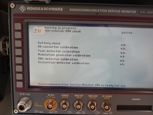 rohde schwarz CMS 33 meetzender including accessoires - Photo 9/11