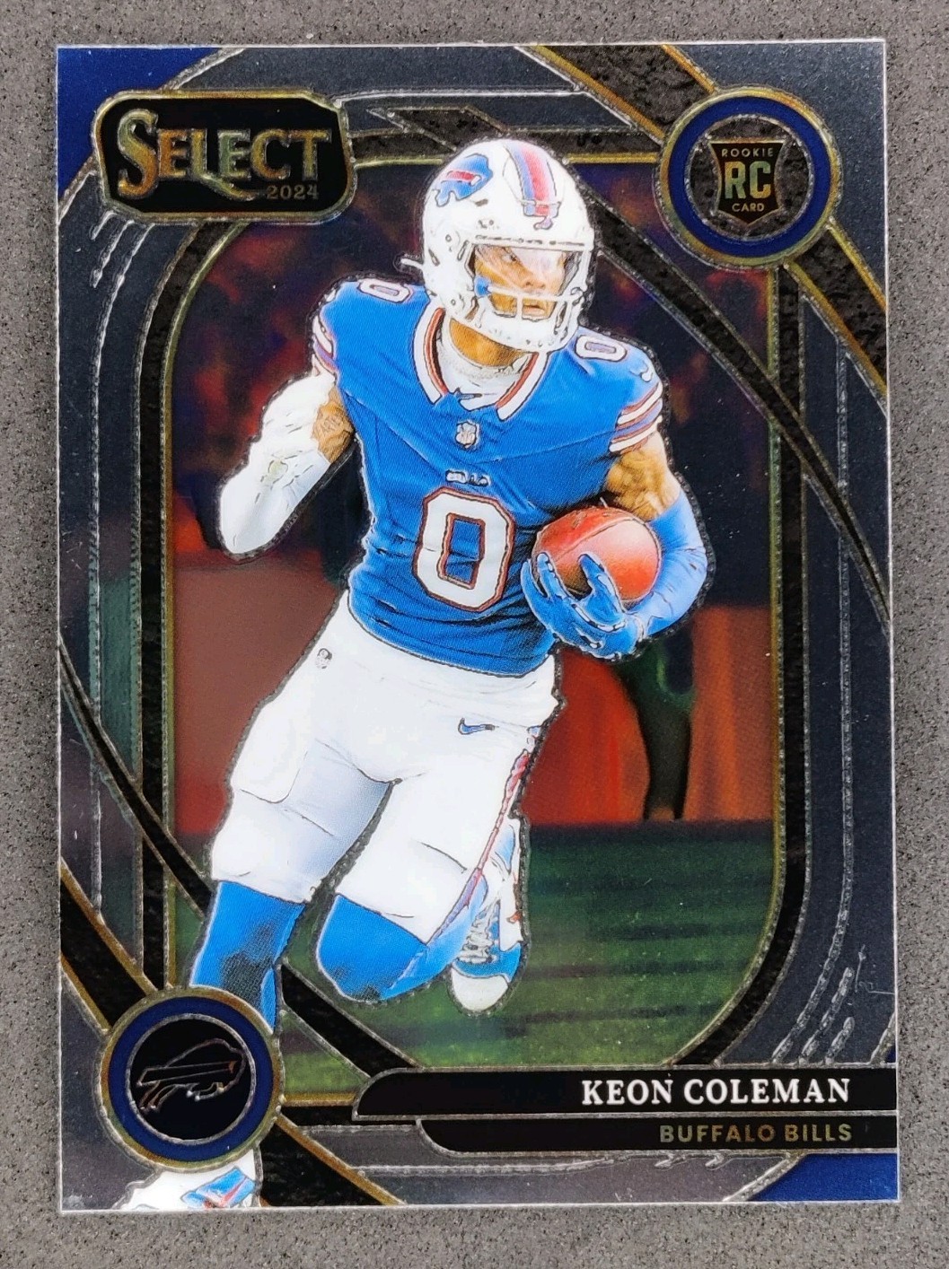 2024 Panini Select KEON COLEMAN Rookie Club Level Base #280 Buffalo Bills