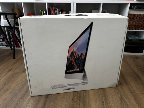 27” Apple iMac Model A1419 EMPTY BOX ONLY with styrofoam 27 Inch MK482LL/A - Afbeelding 2 van 10