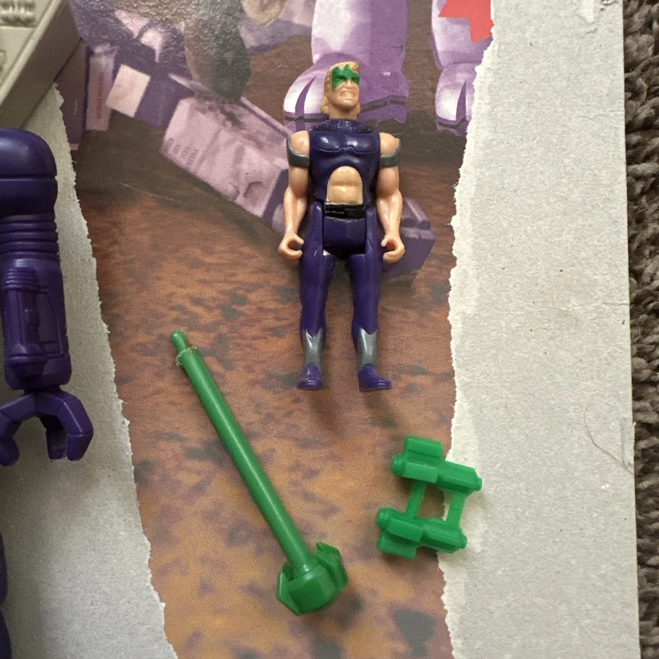 TYCO BATTLETECH TOAD with Nicolai Malthus Vintage Mech Robot 100% Complete Card - Image 4 of 4