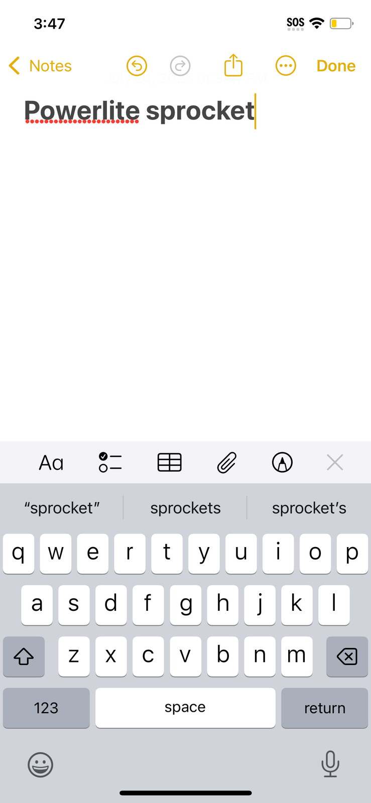 Vintage Powerlite 44T BMX Sprocket 44 Tooth Chainring Mid School Freetyle Alloy