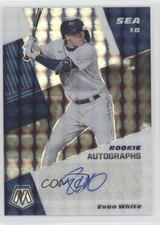 2021 Panini Mosaic Rookie Auto Mosaic Evan White #RAM-EW Auto sq4