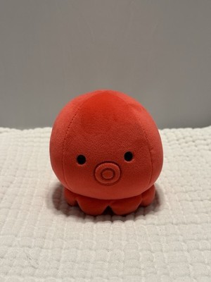Amufun Plush 4in Red Octopus squishy soft stuffed animal cute amuse