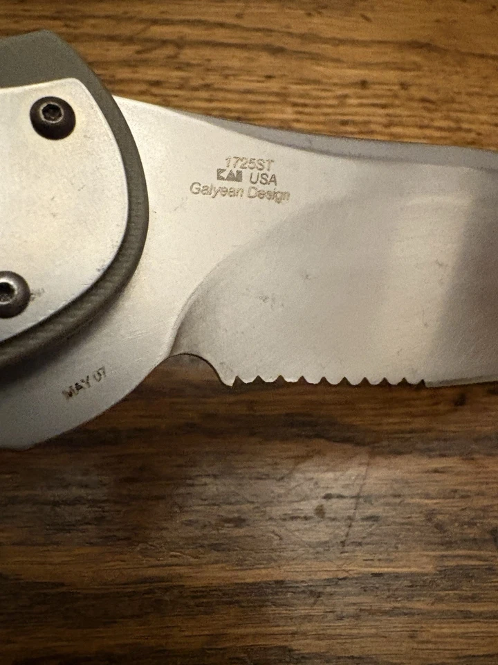 Kershaw Junkyard Dog II , 1725ST Liner Lock Folding Pocket Knife Clean & Sharp - Image 2 of 4