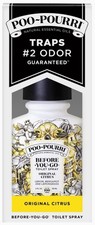 POO-POURRI Before-You-Go Original Citrus Toilet Spray - 2 oz 2 Pack 
