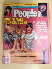 VTG People Magazine November 12, 1984 Elton John, Joan Collins, Drew Barrymore