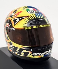 Minichamps 1/8 Valentino Rossi 2002 AGV Moto GP Crash Helmet + Case