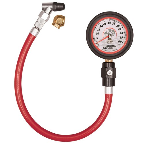 Longacre® 52-52003 Tire Pressure Gauge, 2-1/2 Inch, 0-60 PSI