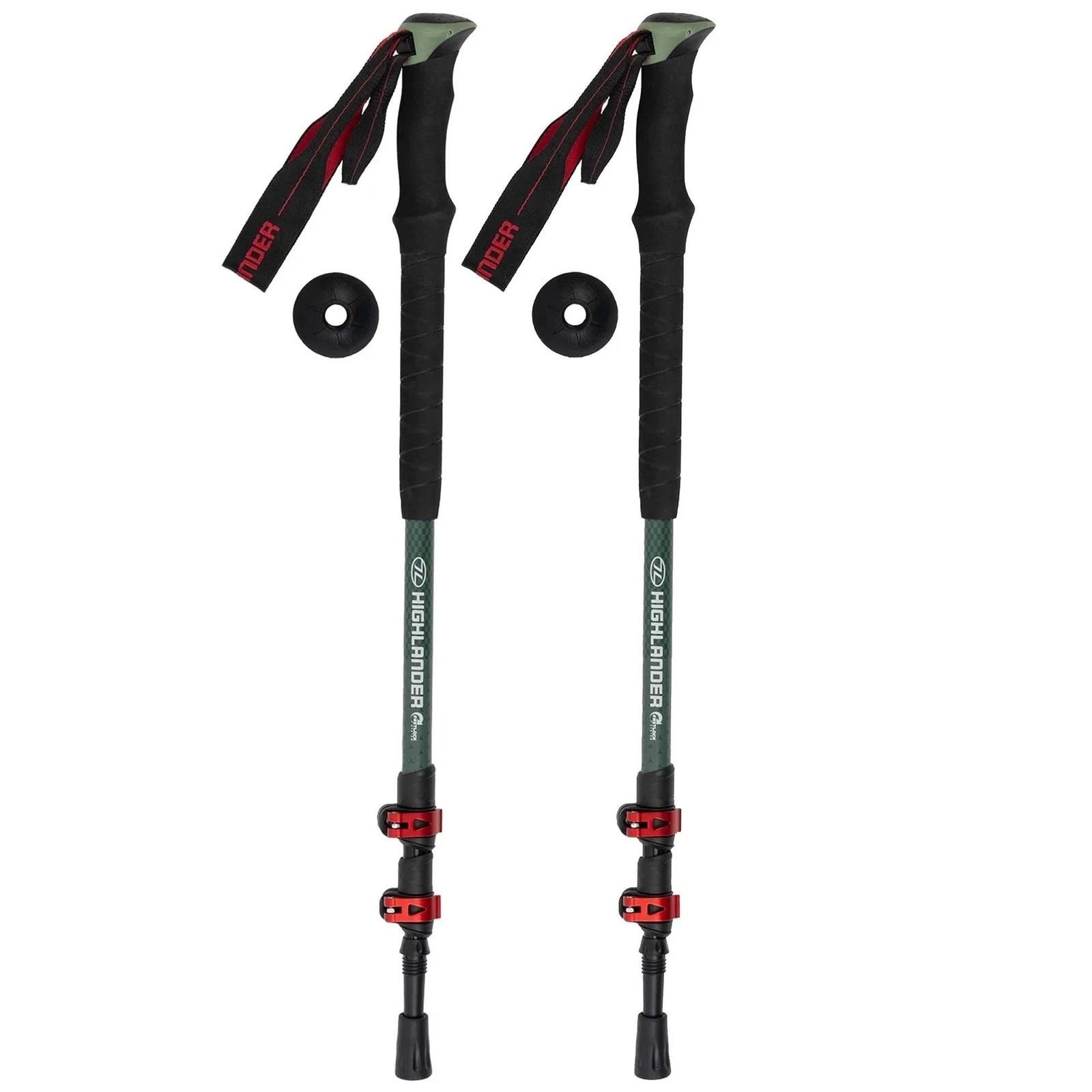 Highlander Tiree Pro Walking Poles (Set of two) Hiking Walking Trekking WP027
