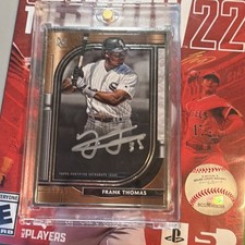 Topps 2021 Museum Framed Autographs Auto /15 Frank Thomas #MFA-FT White Sox