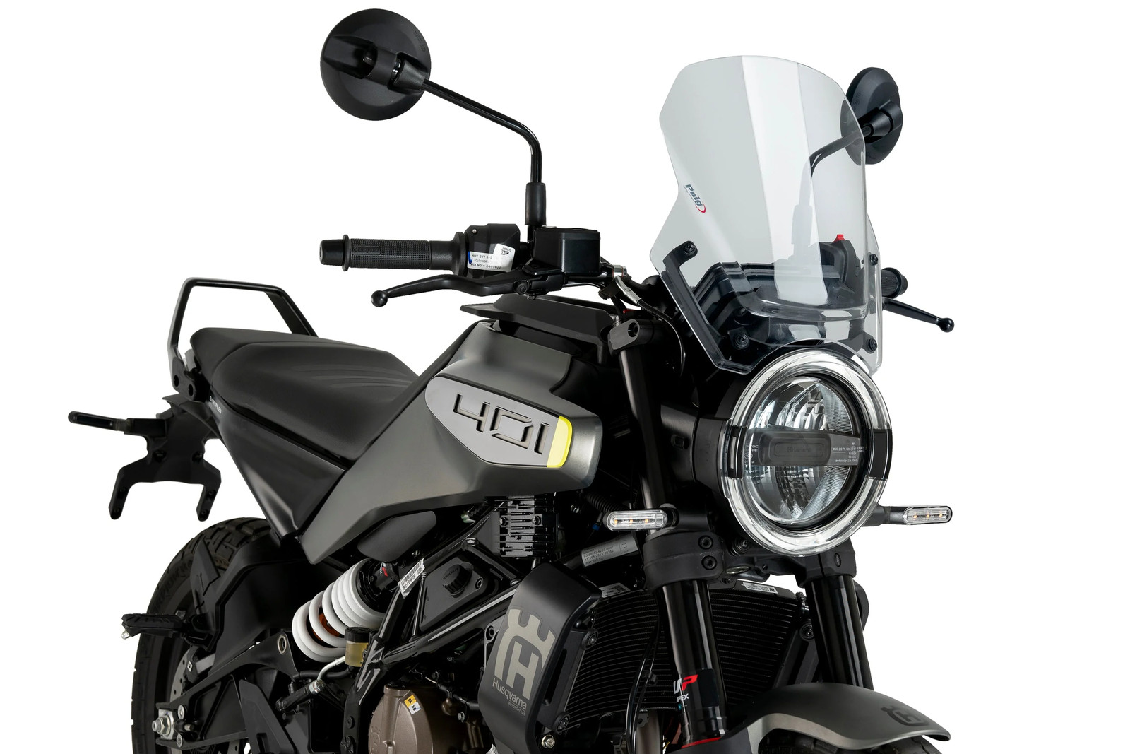 Puig Sport Screen | Clear | Husqvarna Svartpilen 125/401 2024>Current