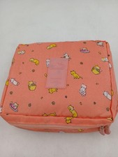 Cat Print Knitting Crochet Kit Yarn Set Hooks Accessories Travel Organizer Bag