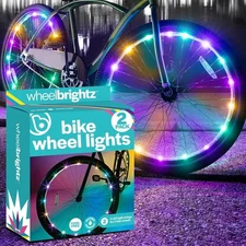 Brightz WheelBrightz LED Bike Wheel Lights - 2025 Edition with Superior Straps