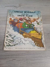 Uncle Wiggily and the Snow Plow 1939 Platt & Munk Co Carlson Garis 1st Edition