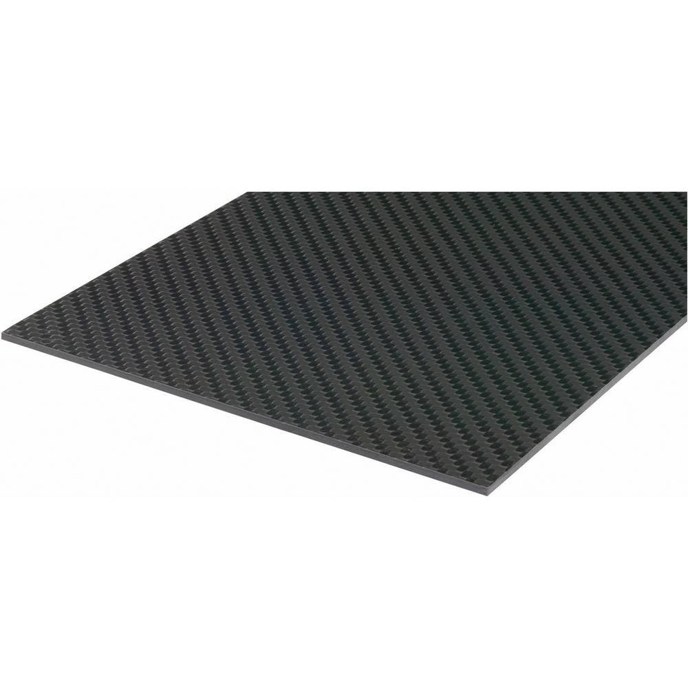 Plaque carbone préimprégnée Carbotec 229917 composite 340x150mm rigide