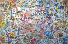 1000 timbres oblitérés de BELGIQUE