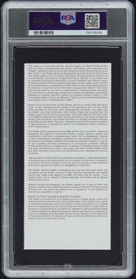 PSA 10 - LEBRON JAMES KOBE BRYANT TRIBUTE DUNK FULL TICKET 2020