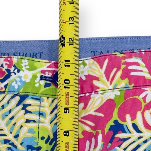 Talbots The Weekend Chino Shorts Damen 14 Tropical Reef Floral Beachy Preppy - Bild 6 von 7