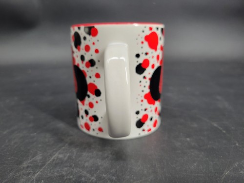 Large, Cute Disney "Peeking Minnie Mouse" Glittery, Polka Dot 20 oz Coffee Mug - Picture 8 of 22