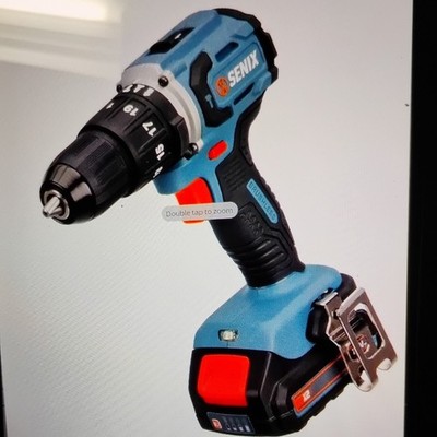 SENIX X2 20V Brushless Cordless Drill/Driver Keyless Chuck w/ Battery