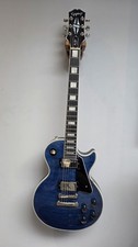 Epiphone Les Paul Custom Quilt Viper Blue Electric Guitar Limited model