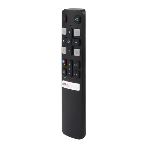 Lot de 2] Télécommande RC802V FNR1 pour TCL Android TV Voice Remote, compatible avec TCL S434 S334 R646 S546 S446 4K UHD QLED Smart TV