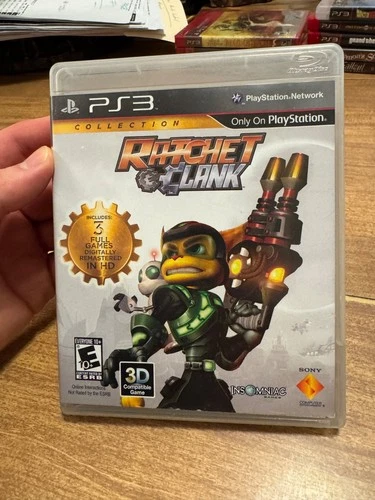 Ratchet & Clank Collection Sony PlayStation 3 PS3 NEAR-CIB video game NO MANUAL