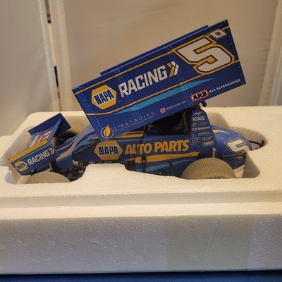 James McFadden 1 18 Sprint Car Authentics 155/300 Dirty Version W/COA NEW 1/18