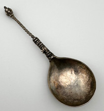 RARE 17th or 18th Century Apostle Spoon Silver Vintage Antique 36.8g