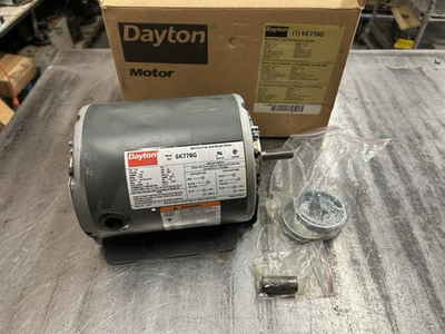 #ad New Dayton 6K778G Belt Drive Fan Direct Drive Blower Motor 115V 1 3Hp6.6A1Ph $180.00