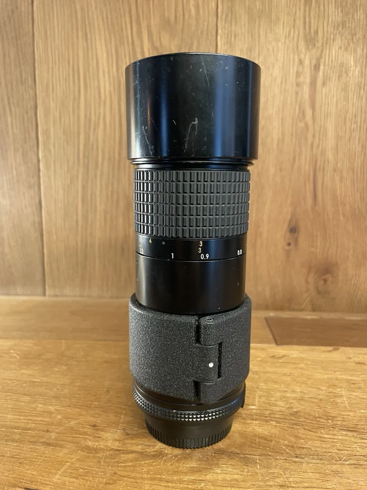 *Exc+5* Nikon Ai-s Micro Nikkor 200mm F/4 Telephoto Macro Lens From Japan - Image 2 of 4