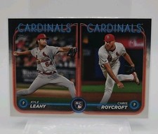2024 Topps Update Series - Rookie Combo Kyle Leahy, Chris Roycroft #US189 (RC)