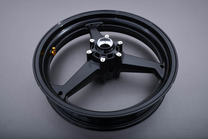 Jante Avant Noire de 4,4Kg pour Moto CBR 600 RR PC37 2005-2006