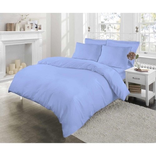 Soft Polycotton percale 3'6" x 6'6" ( 107cm x 200cm ) FITTED SHEET 10" box - Picture 12 of 23