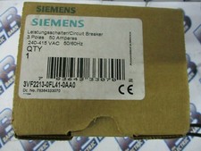 Siemens 3VF2213-0FL41-0AA0, 50 Amp, 240-415 VAC, 3P, Circuit Breaker- NEW-B