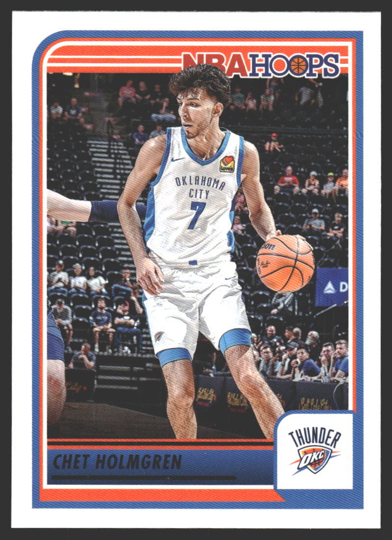 Chet Holmgren #24 2023-24 Hoops Oklahoma City Thunder | eBay